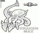 Kraken Max. Invizimals. Una piovra gigante con i denti grandi