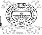 Fenerbahçe SK, campione del campionato di calcio turco, Super Lig 2010-2011