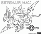 Skysaur Max. Invizimals. Sauri volanti che lanciano l'uovo come loro arma migliore