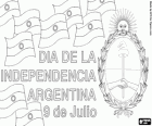 Giorno dell'indipendenza argentina, 9 luglio. La Dichiarazione d'Indipendenza è stata adottata il 9 luglio 1816