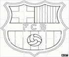 Rompicapo dil Emblema FC Barcelona, ​​Spagna