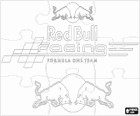 Puzzle del logo Red Bull Racing