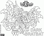 Dark Bratbat. Invizimals Le creature ombra. Orribile mostro volante