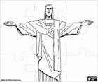 Puzzle della statua del Cristo Redentore di Corcovado, Rio de Janeiro, Brasile