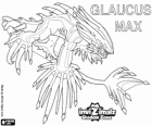 Glaucus Max. Invizimals Le creature ombra. Creature quasi ciecamente voraci che vivono nel profondo dei mari del sud della Cina