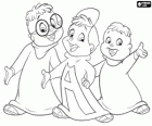 Alvin and the Chipmunks, un gruppo musicale formato da tre scoiattoli