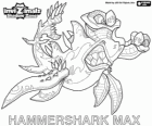 Hammershark Max. Invizimals Le creature ombra. Un grande ricercatore di perle e tesori nelle profondità dell'Oceano Pacifico