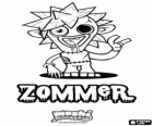 Zommer. Moshi Monsters. Un piccolo Frankenstein