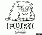 Furi. Moshi Monsters. Un piccolo troll irsuto