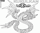 Kukulkan. Invizimals Le creature ombra. Leserpente piumata vite tra le rovine di templi Maya
