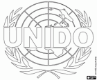 Logo UNIDO, Organizzazione delle Nazioni Unite per lo Sviluppo Industriale