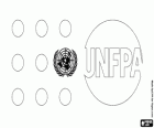Logo UNFPA, Fondo delle Nazioni Unite per la Popolazione