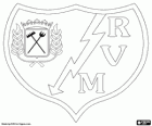 Emblema di Rayo Vallecano, dal quartiere di Vallecas, Madrid