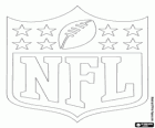 Logo della NFL.  Lega professionistica di football americano 
