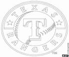 Logo de Texas Rangers, squadra di baseball della Divisione occidentale Lega americana, Arlington, Texas