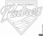 Logo de San Diego Padres, squadra di baseball della Lega nazionale Divisione Ovuest, San Diego, California