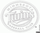 Logo de Minnesota Twins, squadra di baseball professionale con sede a Minneapolis, Minnesota. American League Central Division