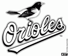 Logo Baltimore Orioles, squadra di baseball della Divisione Est Lega americana, Baltimora, Maryland
