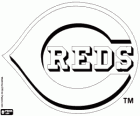 Logo Cincinnati Reds, squadra di baseball con sede a Cincinnati, Ohio. National League Central Division