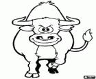 Un toro aggressivi