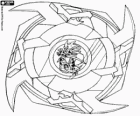 Beyblade Tyson, la trottola de battaglia di Dragoon. Dragoon è la Bestia Bit deTyson