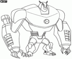 Armadillo o Armodrillo, alieno robusto come un armadillo robot dal pianeta Terraexcava. Ben 10 Ultimate Alien
