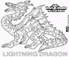 Lightning Dragon. Invizimals Le Tribù Scomparse. Questo invizimal dragon domina il potere di fulmini e tuoni