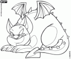 Skeith, il drago alato da Neopets