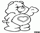 Tenerorso, il piccolo orso con un cuore sopra il ventre