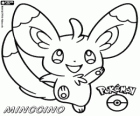 Minccino, Pokémon normale, la sua evoluzione è Cinccino