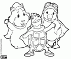 Gli animali da compagnia meravigliosi, i Wonder Pets: Linny, Tuck e Ming Ming