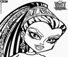 Nefera de Nile, la sorella maggiore da Cleo de Nile. Personaggio de Monster High