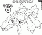 Galvantula, Dentula in giapponese. Il ragno elettrico Pokémon è l'evoluzione del Joltik