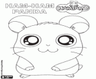 Panda, l'Ham-Ham falegname o muratore de Hamtaro