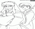 InuYasha e Miroku, un monaco buddista