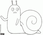 Snail, la piccola lumaca da Adventure Time