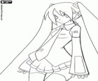 Hatsune Miku. Miku Hatsune, personaggio di anime che ha reso popolare il sintetizzatore vocale Vocaloid
