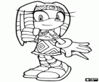 Tikal, la figlia dil Capo Pachacamac della tribù di Knuckles