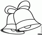 Due campane di Natale per decorare