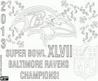 Baltimore Ravens Campioni Super Bowl 2013