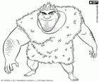 Grug Crood, un uomo preistorico che vuole proteggere la sua famiglia, I Croods