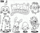 Puzzle con i mostri di Moshi Monsters