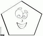 Pentagono con viso
