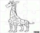 Puzzle di una giraffa