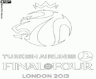 Logo Final Four Euroleague Basketball Londra 2013