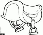 Sella per equitazione