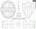 Olimpia Asuncion vs Atlético Mineiro. Finale Copa Libertadores 2013