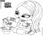 Venus McFlytrap, la figlia di un mostro pianta. Monster High Baby