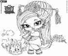 Jinafire Long, la figlia di un drago cinese, Monster High Baby