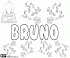 Bruno, nome di origine germanica. Significa Scudo. Bruno, nome maschile in tedesco, francese, polacco, spagnolo, italiano, portoghese e croato